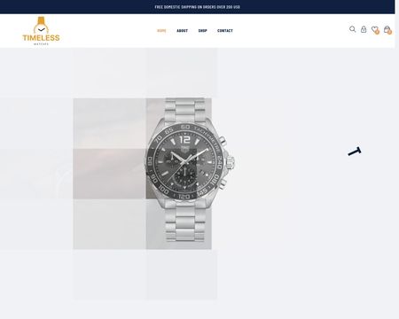 website thubmnail of Timeless Watches