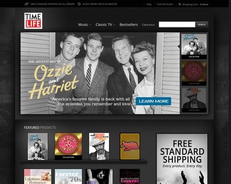 website thubmnail of Time Life