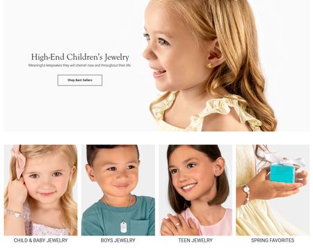 website thubmnail of Tiny Blessings