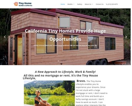 website thubmnail of Tinyhomebuilderscalifornia