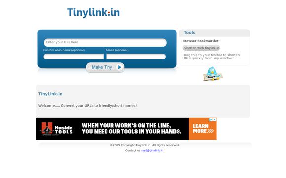 Thumbnail of Tinylink.in