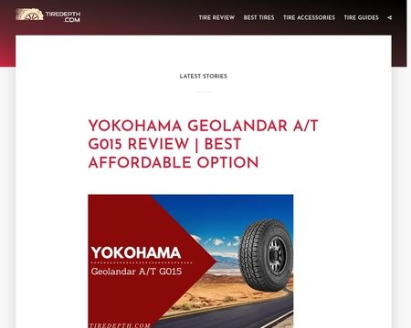 website thubmnail of Tiredepth
