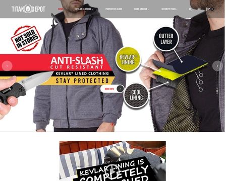 website thubmnail of Titandepot.co.uk