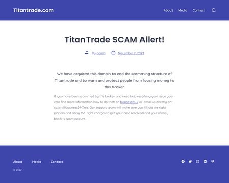 website thubmnail of TitanTrade