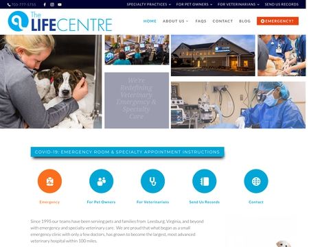 website thubmnail of TLCVets