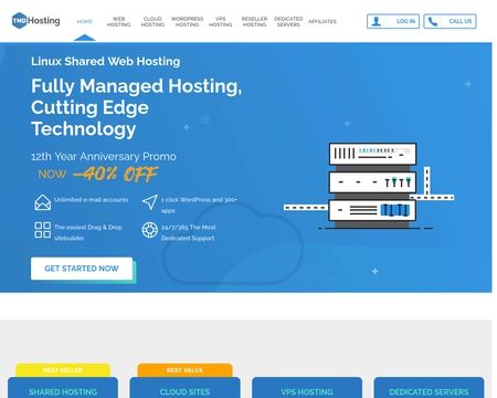 website thubmnail of TMDHosting