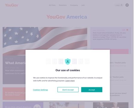website thubmnail of Today.YouGov