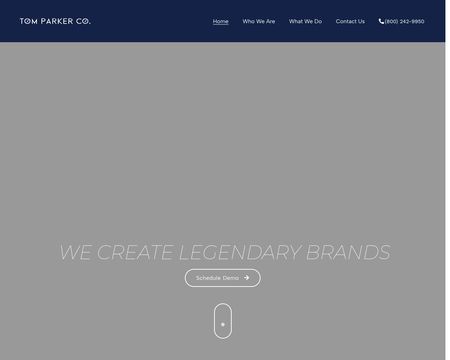 website thubmnail of Tom Parker Co