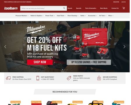 website thubmnail of ToolBarn