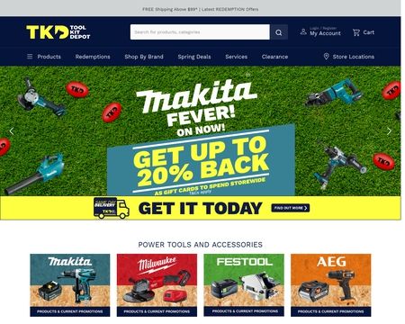 website thubmnail of Tool Kit Depot