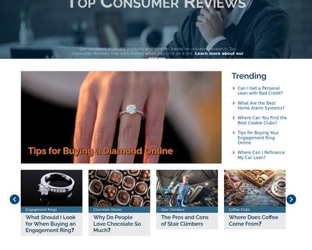 website thubmnail of TopConsumerReviews