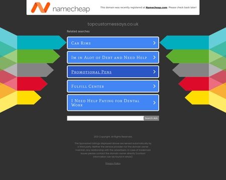 website thubmnail of Topcustomessays