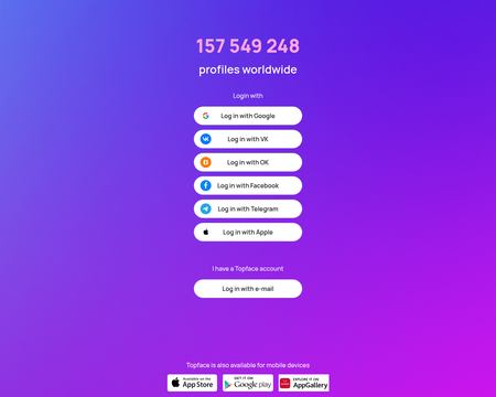 website thubmnail of TopFace
