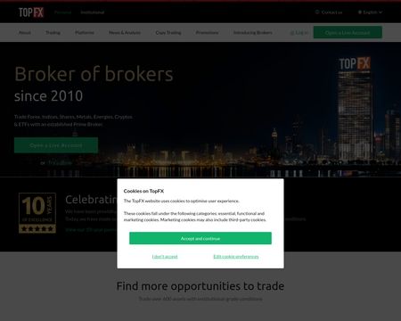 website thubmnail of Topfx