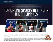 Thumbnail of Top Online Sports Betting PH