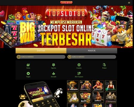 website thubmnail of Topslot88.org