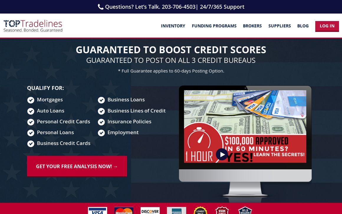 website thubmnail of TopTradelines