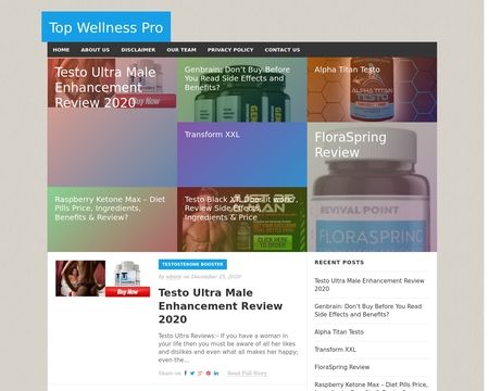 website thubmnail of Top Wellness Pro