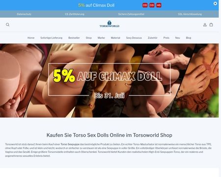 website thubmnail of Torsoworld