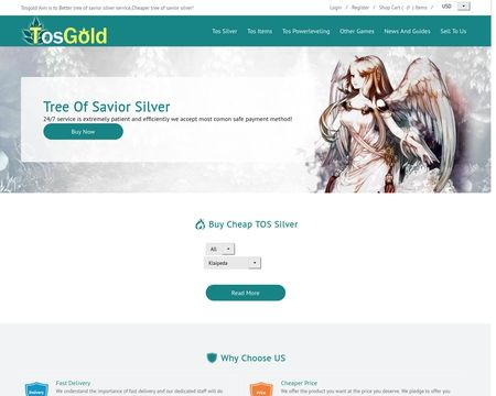 website thubmnail of TosGold
