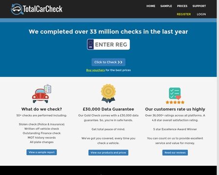 website thubmnail of TotalCarCheck