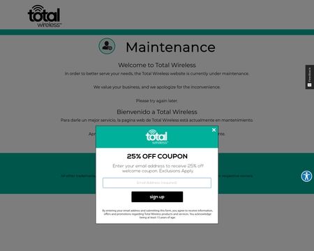 website thubmnail of Total Wireless