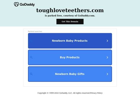 website thubmnail of Tough Love Teethers