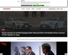 Thumbnail of Toyota Motor Corporation Official Global Website