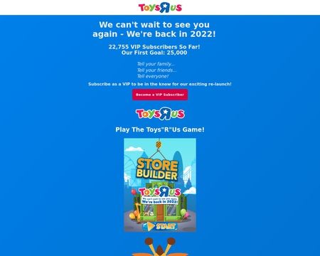 website thubmnail of Toys R Us
