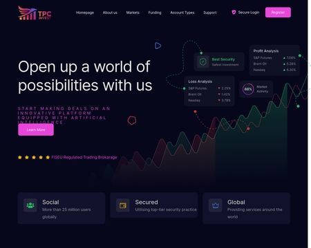 website thubmnail of TPC Invest