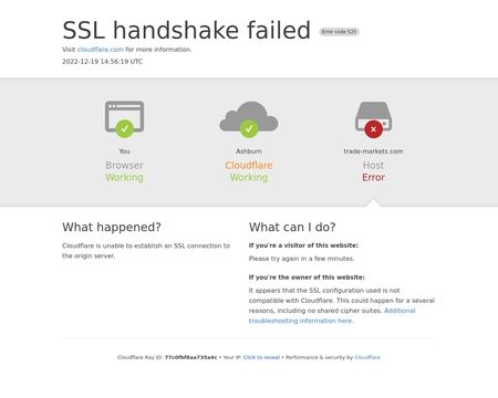 website thubmnail of Trade-markets