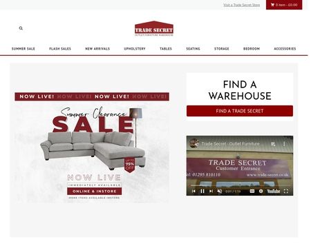 website thubmnail of Trade Secret