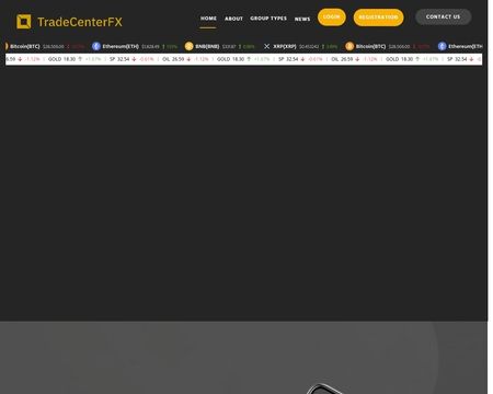 website thubmnail of Tradecenterfx