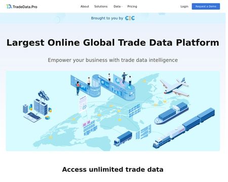 website thubmnail of Tradedata.pro
