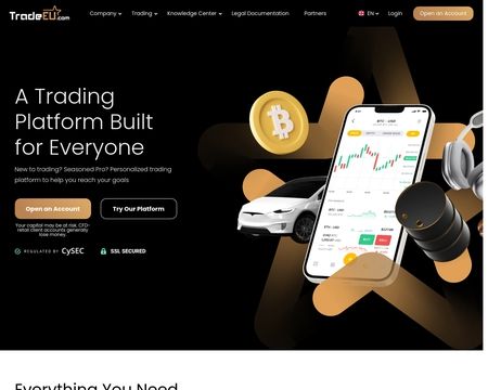 website thubmnail of Tradeeu