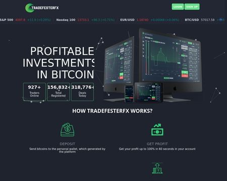 website thubmnail of Tradefesterfx
