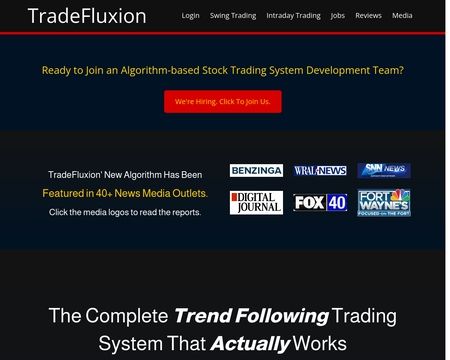website thubmnail of Tradefluxion