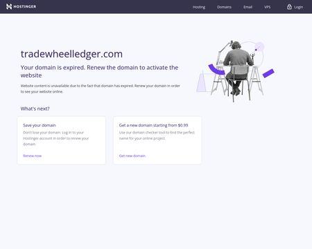 website thubmnail of Tradewheelledger
