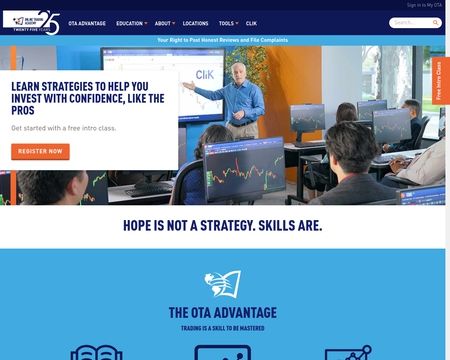 website thubmnail of Online Trading Academy