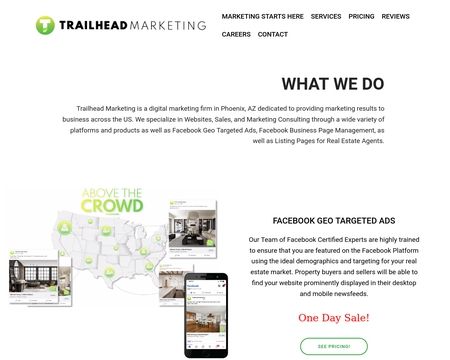 website thubmnail of Trailhead Marketing