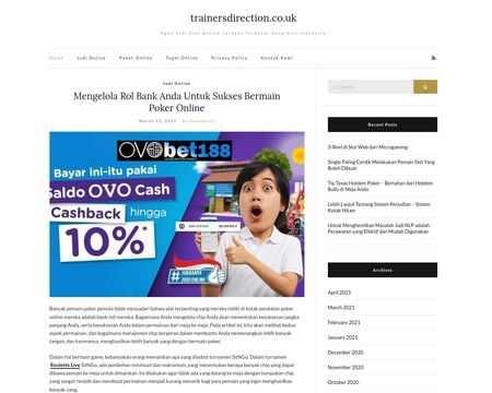 website thubmnail of Trainersdirection.co.uk