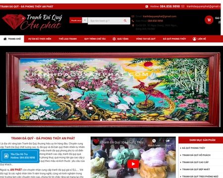 website thubmnail of Tranhdaquyanphat
