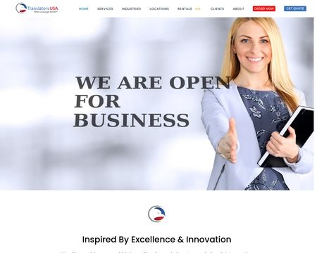 website thubmnail of Translators USA LLC