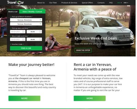 website thubmnail of TravelCar