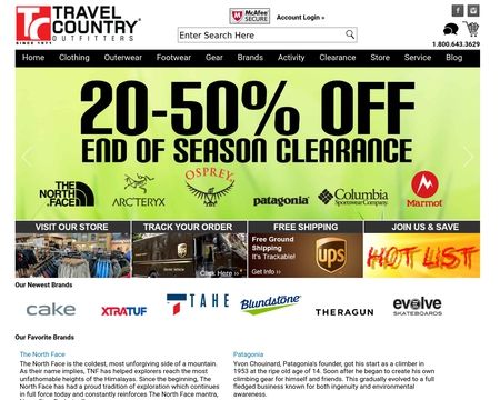 website thubmnail of TravelCountry