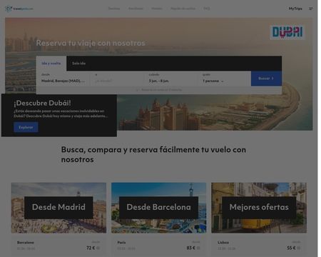 website thubmnail of Travelgenio.es
