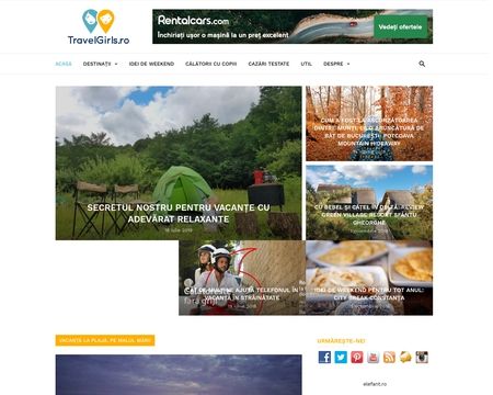 website thubmnail of Travelgirls.ro