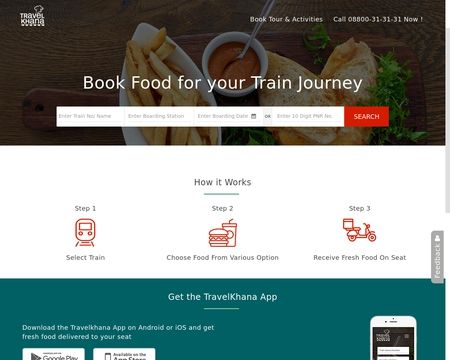 website thubmnail of TravelKhana