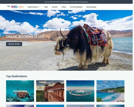 website thubmnail of Travel Mitro