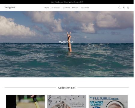website thubmnail of Treegens